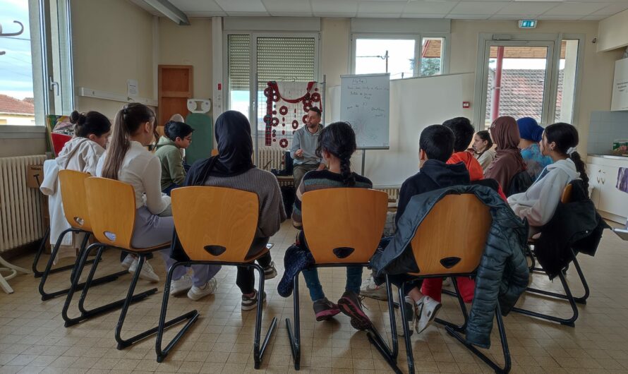 Retour en images sur l’atelier d’écriture, du 14 février, sur le thème de l’égalité filles-garçons avec les collégiens du CLAS.