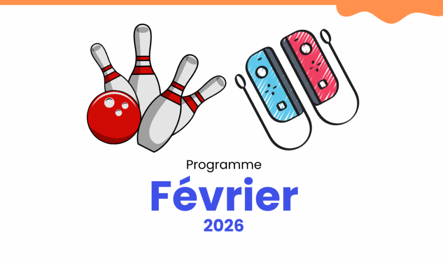 Programme du Centre Social des Vennes pour le mois de Février 2026 :