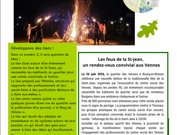 La Feuille des Vennes n°2 – Suivez l&rsquo;actu des Vennes